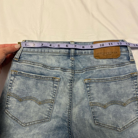 American Eagle | Skinny Distress Washed Jean Pants - W 26 - Picture 6 of 10